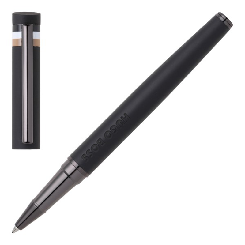 Hugo Boss rollerball pen loop black iconic, , medium image number null