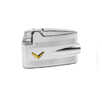Ronson mini varaflame silver engine turn v, , medium