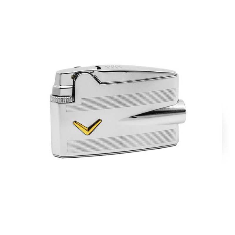 Product image: Ronson mini varaflame silver engine turn v, , medium-null
