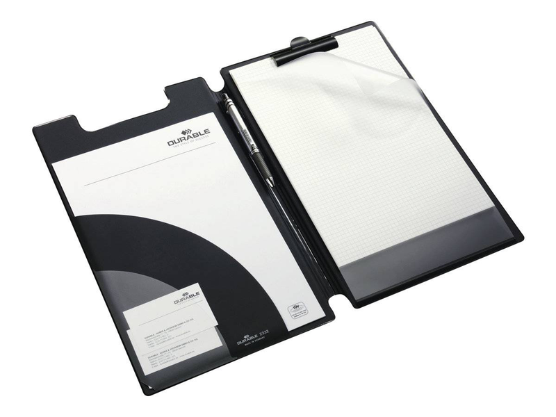 Durable / clipboard folder / for a4 plus / black, , medium-null