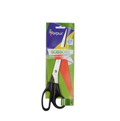 Office scissor 25cm, Black, medium