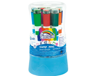 Stamp markers fiorello gr-f205 st 12 colors, , medium