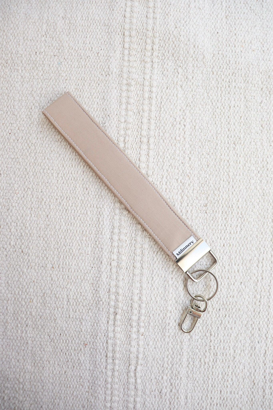 Beige keychain-null