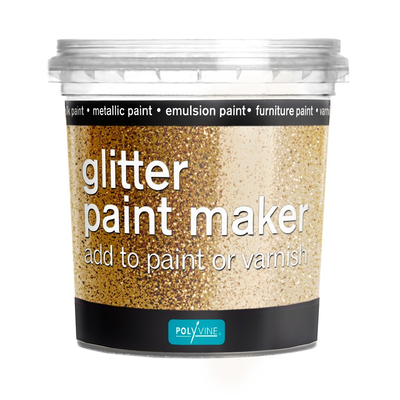 Glitter paint maker 75gr gold - polyvine, , medium
