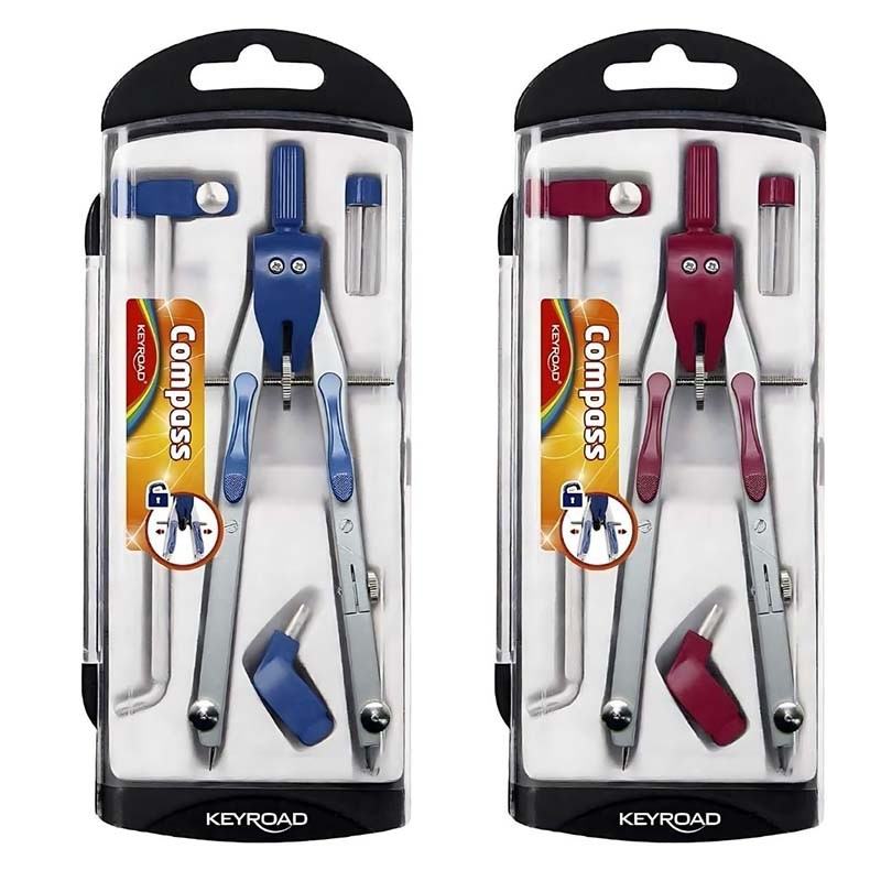 Metallic compas set 4pcs keyroad, , medium-null