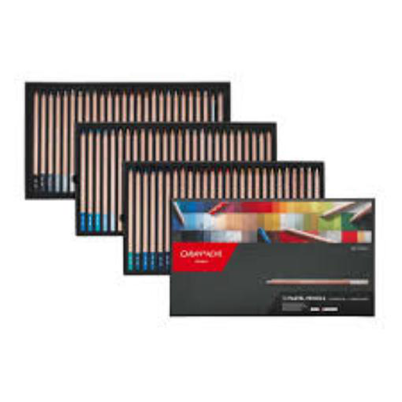 Caran d'ache pastel pencils assorted colours set of 76+2, , medium-null