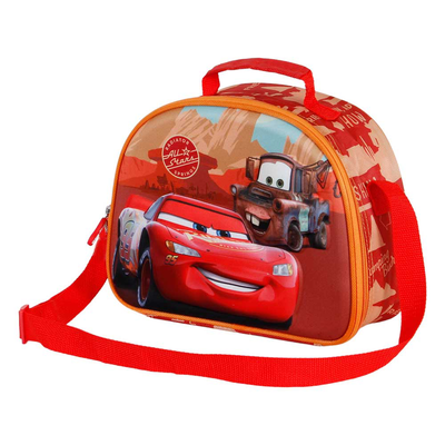 3D CARS 3 LUNCH BAG, Orange And Red, medium