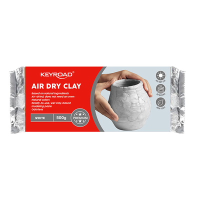 Air dry clay white 500g, , medium