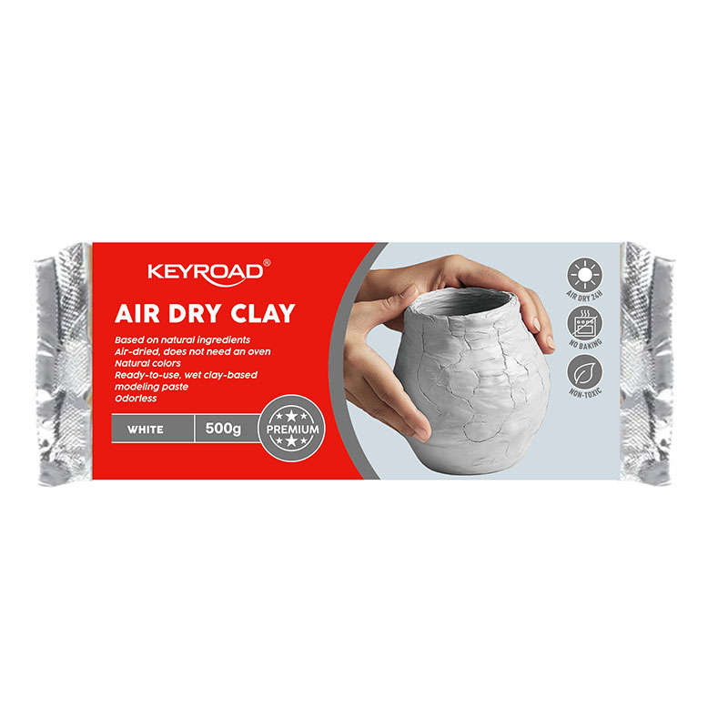Air dry clay white 500g, , medium-null