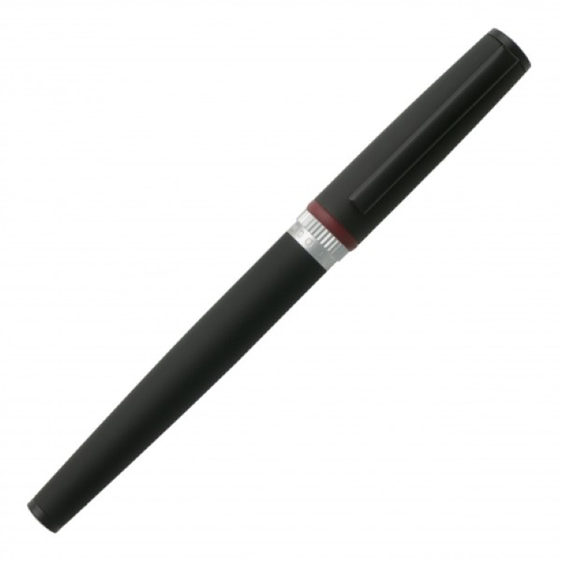 Hugo Boss rollerball pen gear black, , medium-null