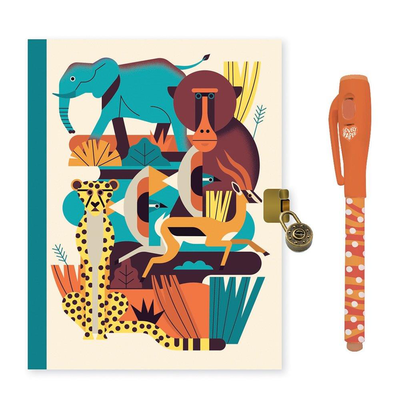 Lovely paper secrets notebooks owen secret notebook - magic felt pen