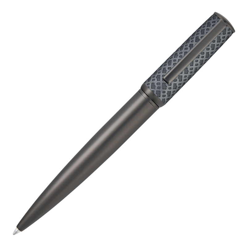 Hugo Boss ballpoint pen arche monogram gun, , medium image number null