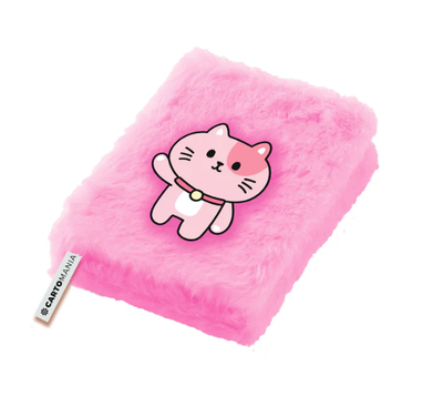 Notebook plushy stay noted, Pink, medium