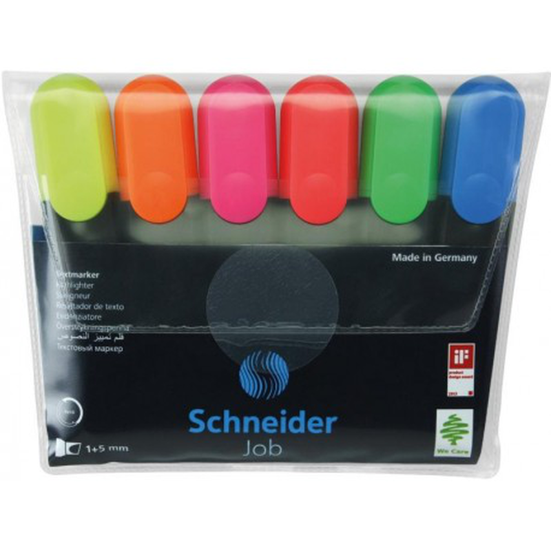 Highlighter wallet job x6, , medium image number null