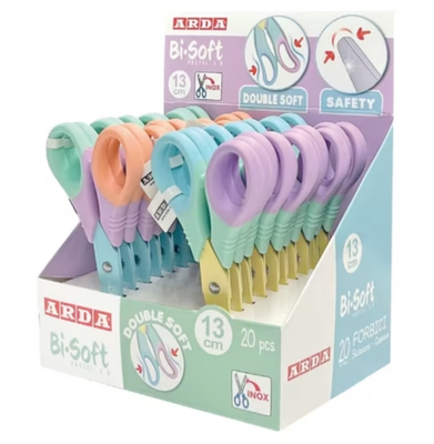 Scissor 2-color 13cm arda, , medium