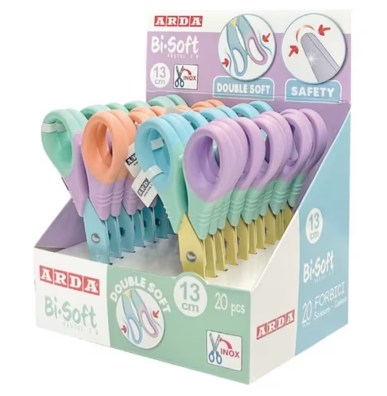 Scissor 2-color 13cm arda, , medium-null