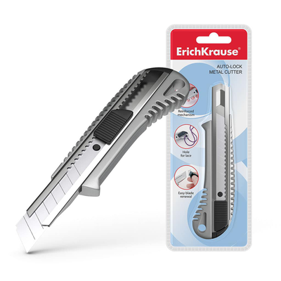 Erichkrause cutter metal auto-lock 18mm 19158, , medium