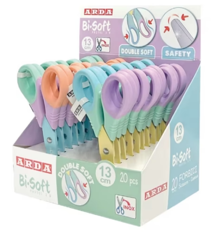 Scissor 13cm elastic (random color) arda, , medium-null