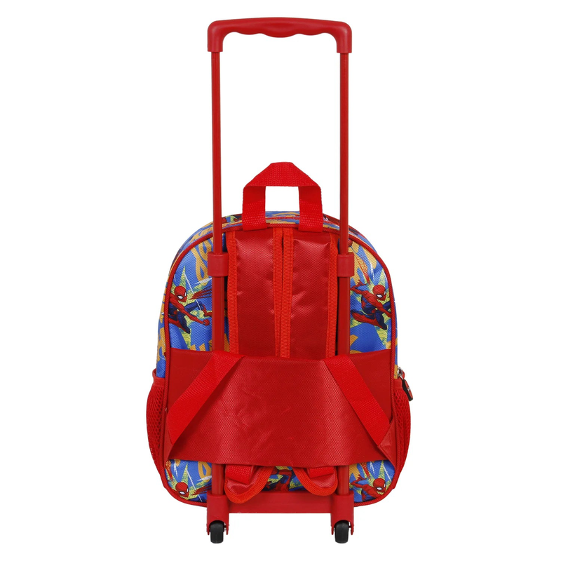 Spiderman red fan gts trolley backpack spiderman drop image number null