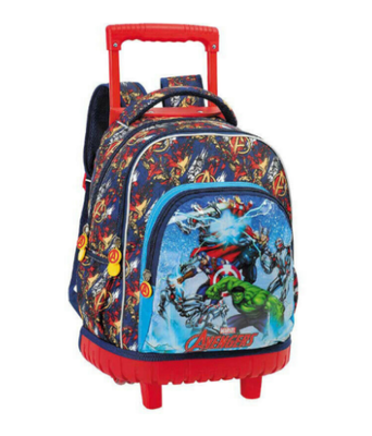 Bag avengers trolley, Blue Red, medium