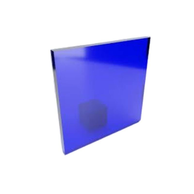 Acrylic 3mm 10x15cm blue transparent, , medium