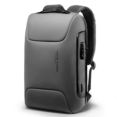 Mark ryden odyssey 15,6" backpack cyprus 26l with tsa lock grey, Grey, medium