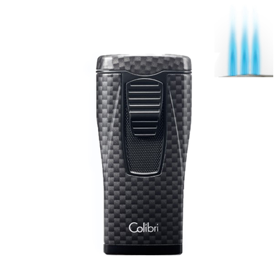 Colibri lighter monaco carbon fiber black