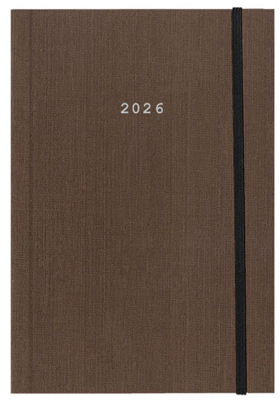 Product image: Diary daily fabric 12x17 2026 hard cover next-null