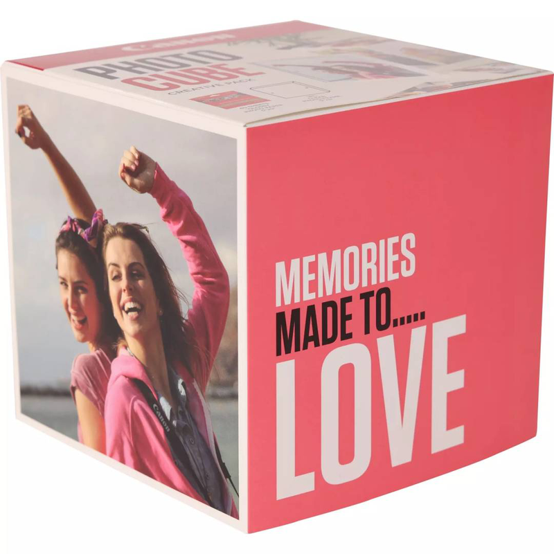 Canon pp-201 glossy pink photo paper 130 x 130 mm, 40 sheets-null
