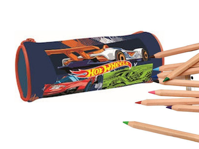 Κασετίνα βαρελάκι hot wheels, , medium