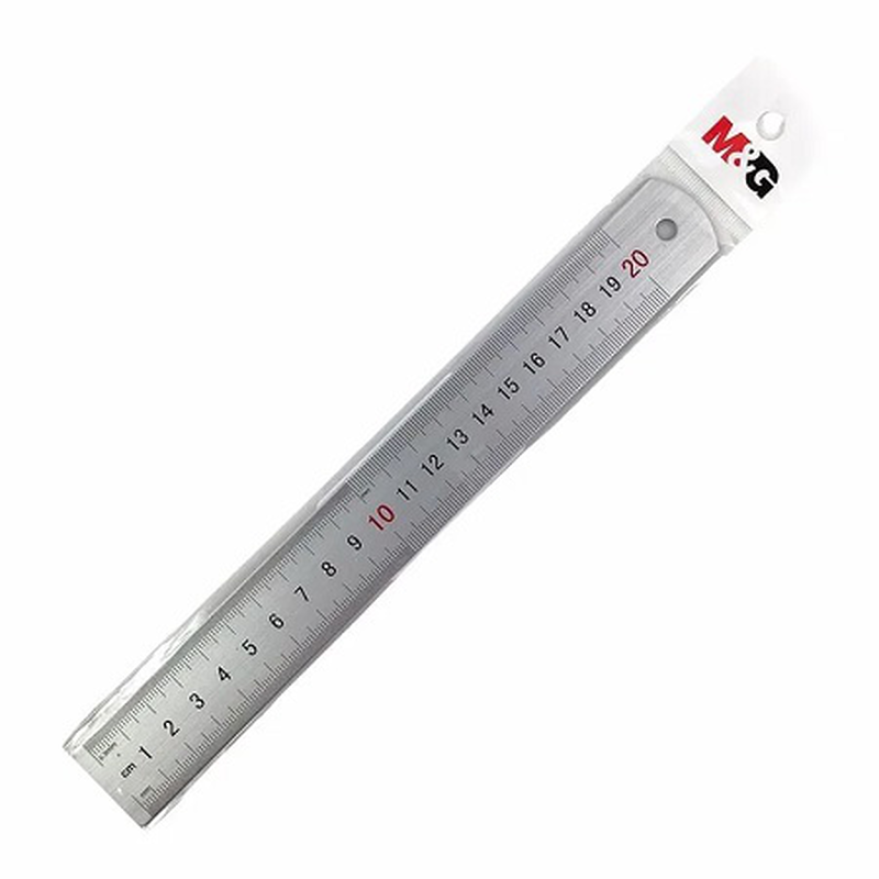 M&g aluminium ruler 20cm, , medium-null