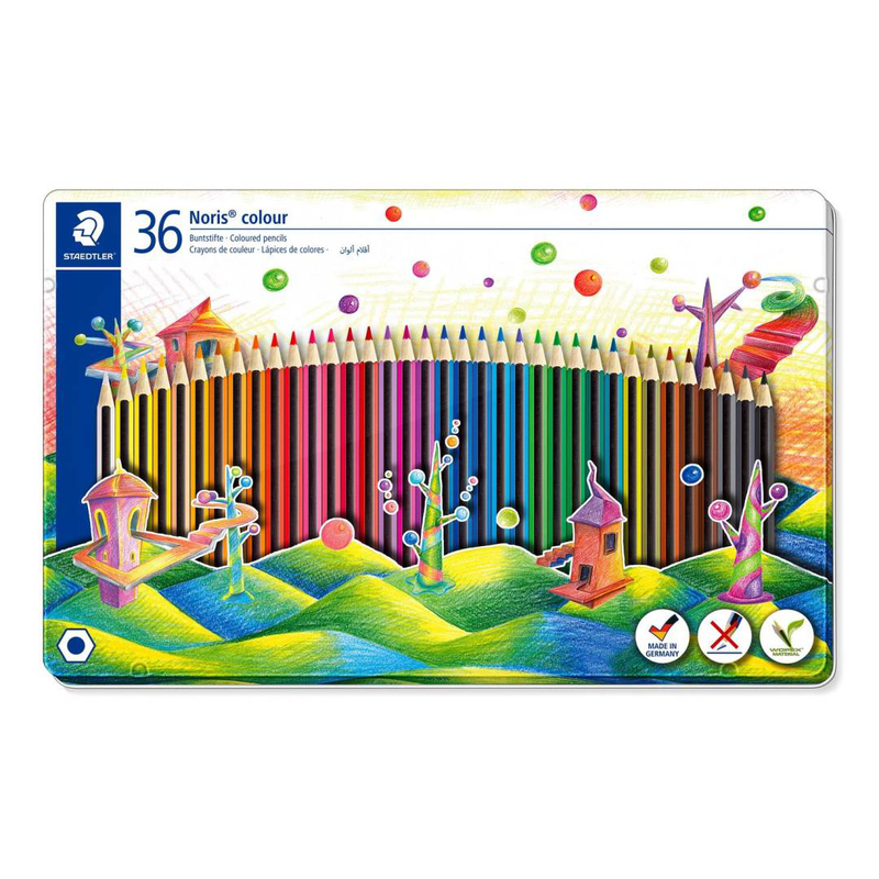 Staedtler 185 m36 / multicolour / 36 pc(s) / noris colour 185, , medium-null
