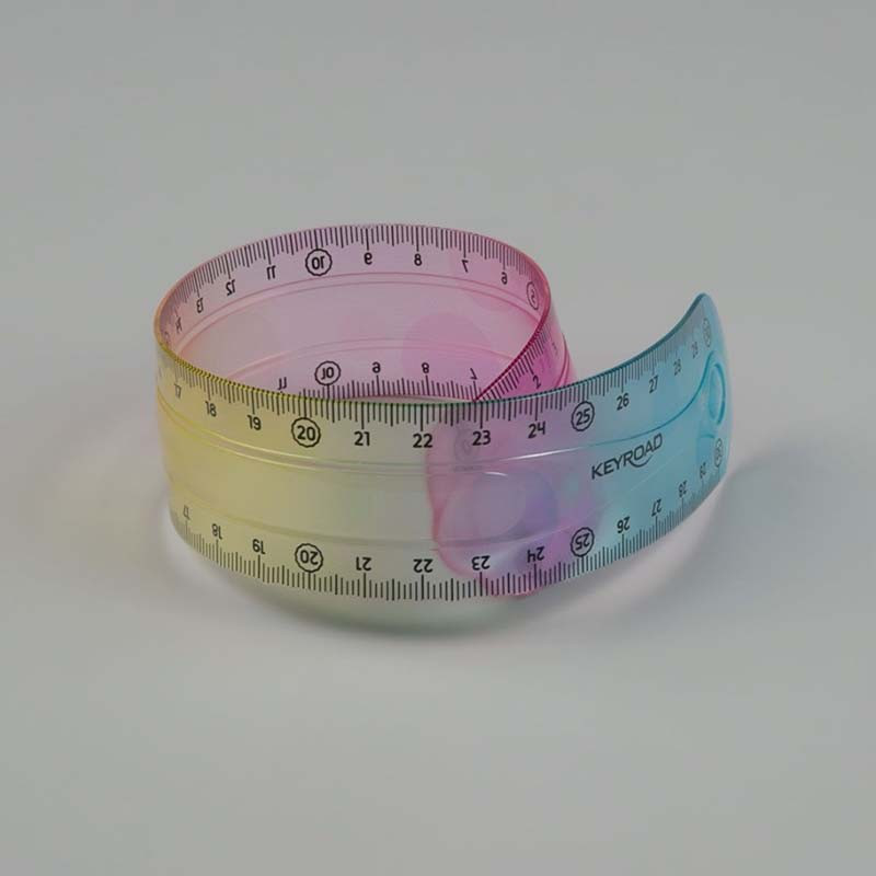 Flexible printed plastic ruler 30cm, , medium-null