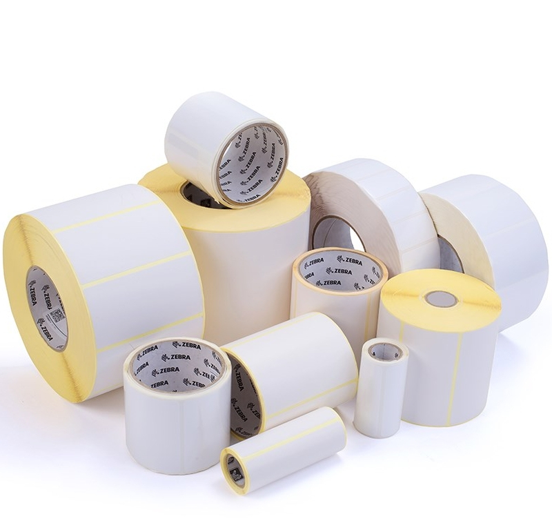 Zebra z-perform 1000t 108 x 38 mm thermal transfer paper labels | 24 rolls | white-null