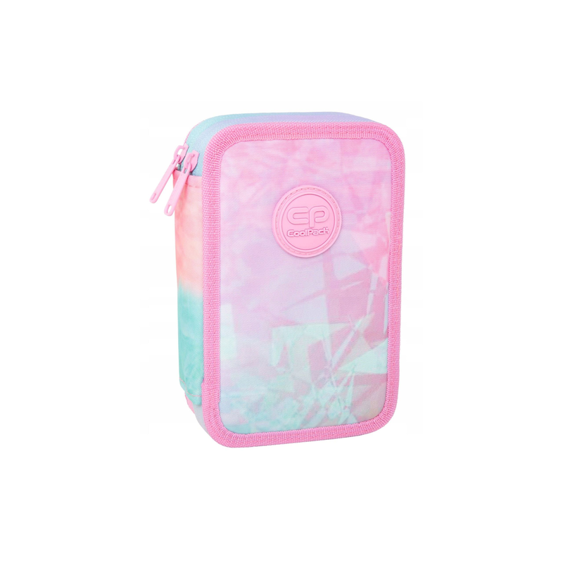 Coolpack jumper 2 double pencil case tie dye, , medium-null