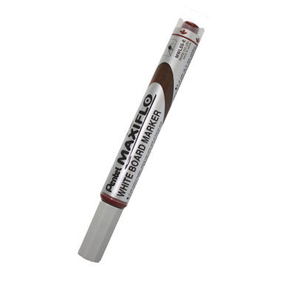 Pentel maxiflo white board marker brown