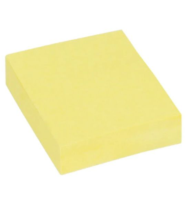 Sticky notes 653 yellow 40×50 100 sheets 2pieces, , medium