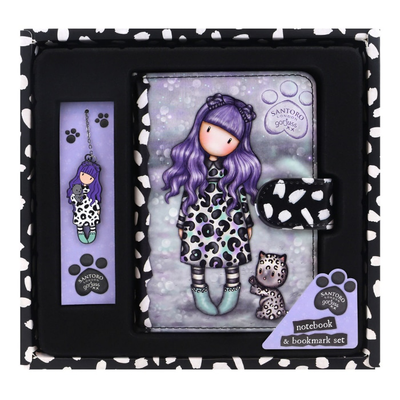Gorjuss - notebook with bookmark set - smitten kitten, , medium