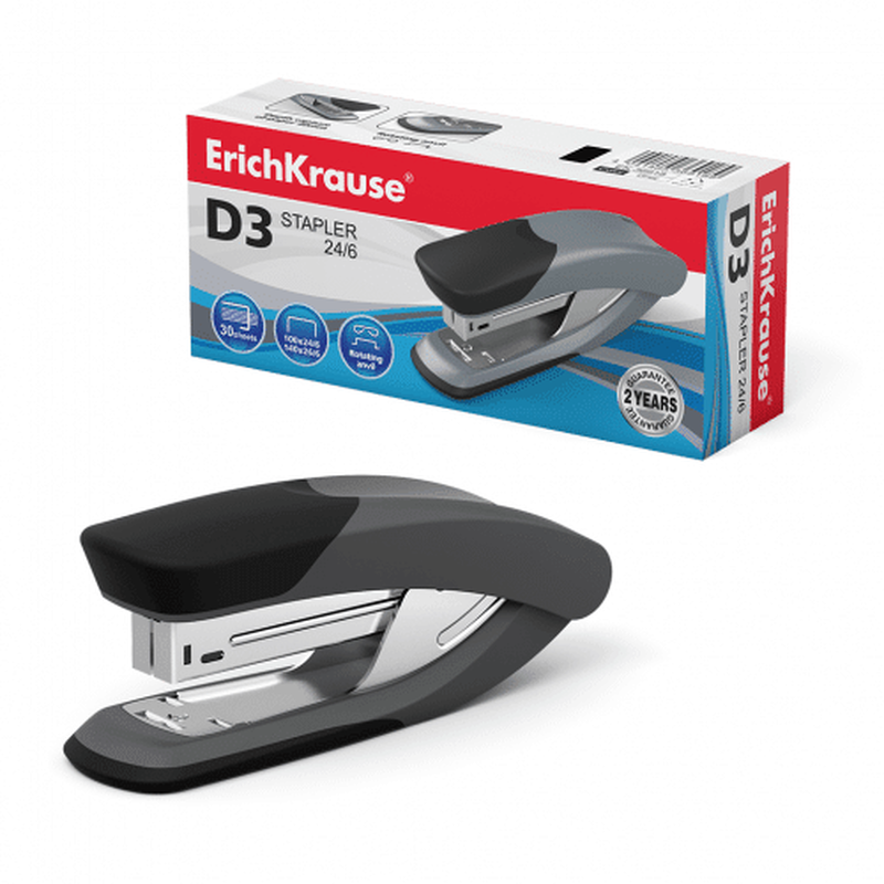 Erichkrause stapler n.24/6 d3 (30 sheets) 36919, , medium-null