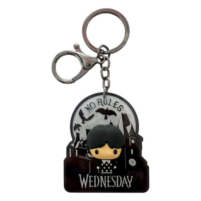 Product image: Wednesday character keychain, , medium-null