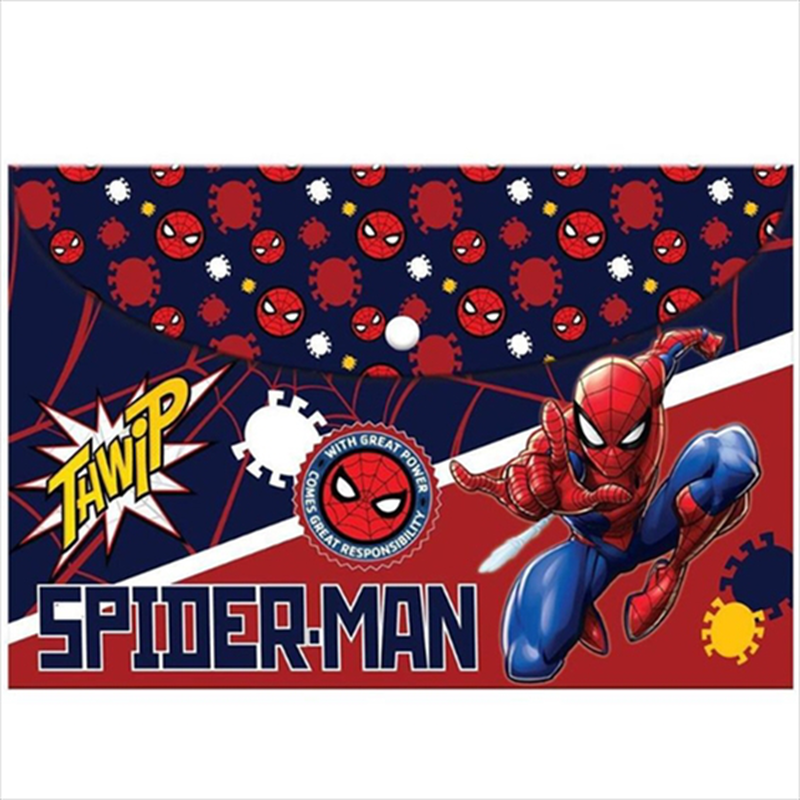 Spiderman folder with button a4 508531, , medium-null