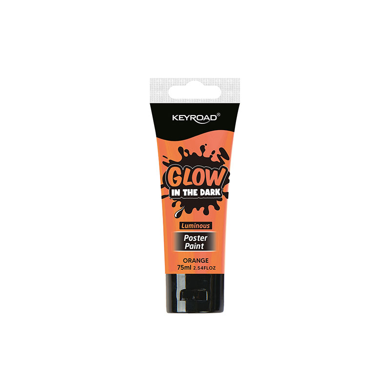 Water colors orange glow in the dark 75ml orange, , medium-null