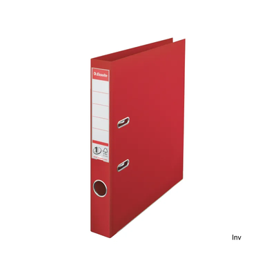 Esselte box file 50mm a4 red 81143, , medium