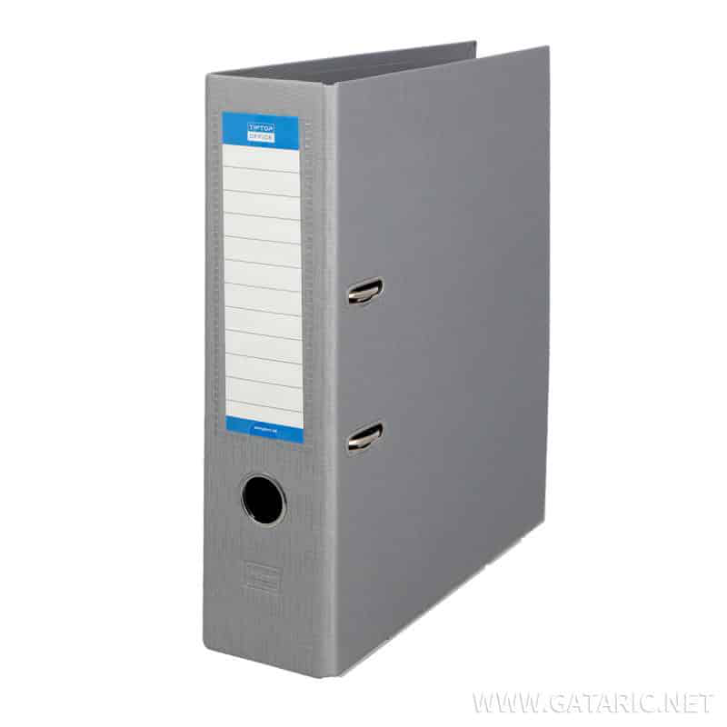 Tto box file a4 wide 8cm grey 409405, , medium-null