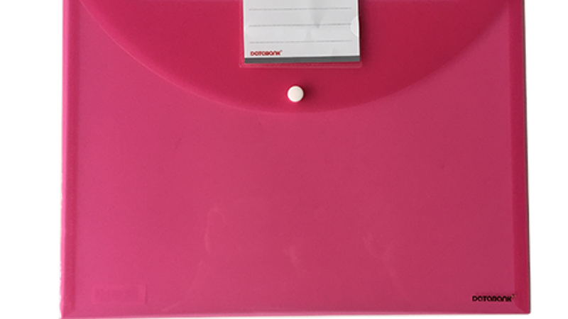 Clear folder b4 36*26 cm data bank-null