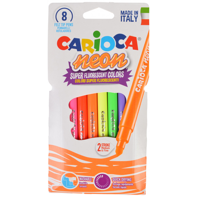 Carioca neon 8 markers 42785, , medium