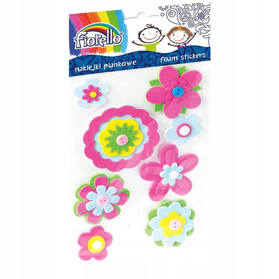 Foam stickers flowers, , medium