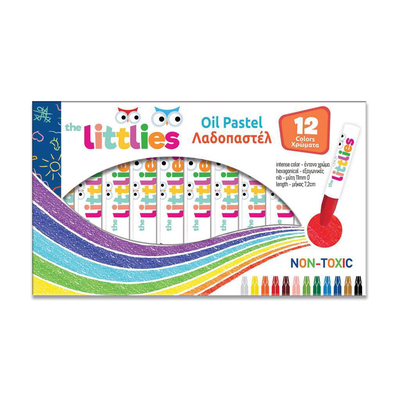 The littlies - oilpastels 12pcs, , medium