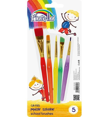 School brush set fiorello 5pcs, , medium