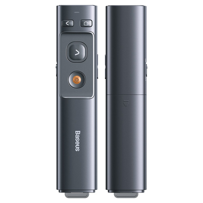Baseus orangedot wireless laser presenter grey, , medium